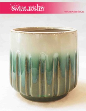 Osłonka ceramiczna zielona - Alice